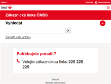 Tablet Screenshot of cmss-oz.cz